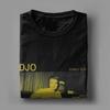 Herre Djo Music T-skjorte Bomullstopp Nyhet Kortermet Rundhals T-skjorte Store Størrelser T-skjorter - Herre Sommer Bomull Grafisk T-skjorte