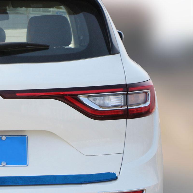 Buy Car Chrome Rear Tail Lights Trim Rear Lamps Cover Sticker for ...