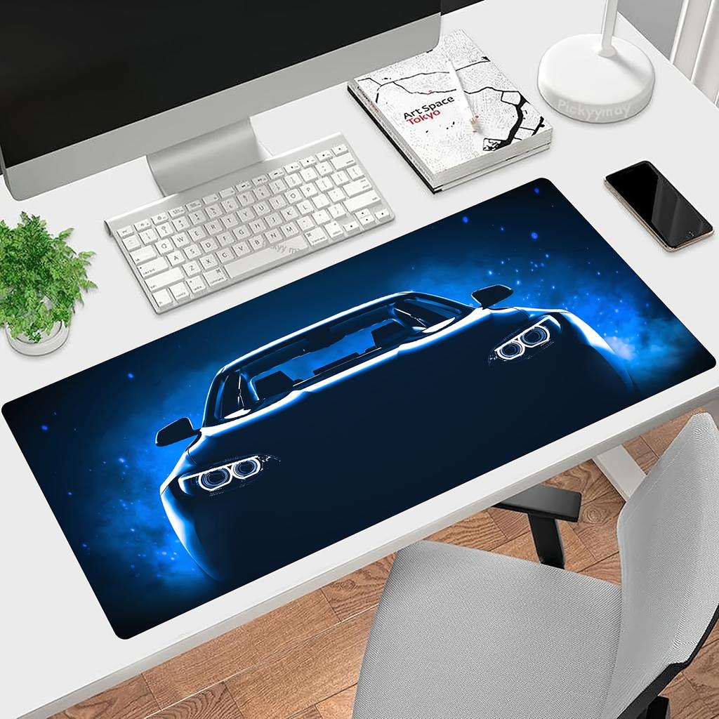 Large Cool Sport Car Mouse Pad MM Non-Slip Rubber Base Desk Mat E-sports for Office Desk Deskpad Mat Gaming Accessories