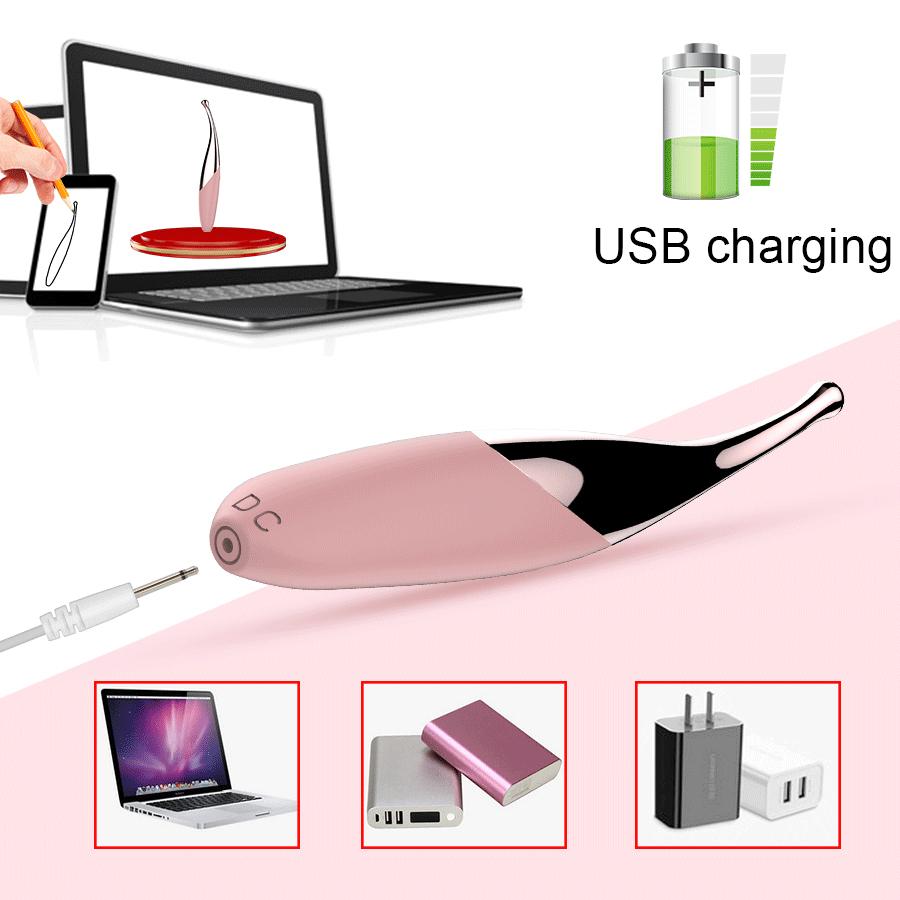 Mute Magic Wand Bod G Vibrátor olizování bradavek Stimulátor klitorisu Anální anální zátka Sexuální hračky pro ženy Vaginální masážní přístroj Sexuální produkt pro páry