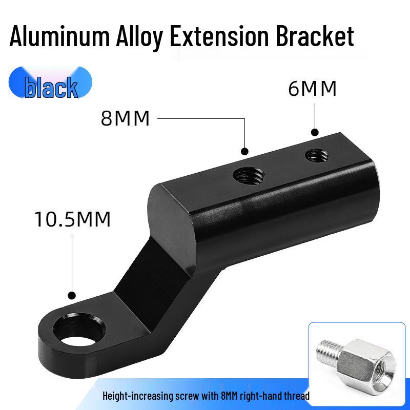 Reflektierende Lenkererweiterung für Motorrad-Rückspiegel & Scheinwerfer