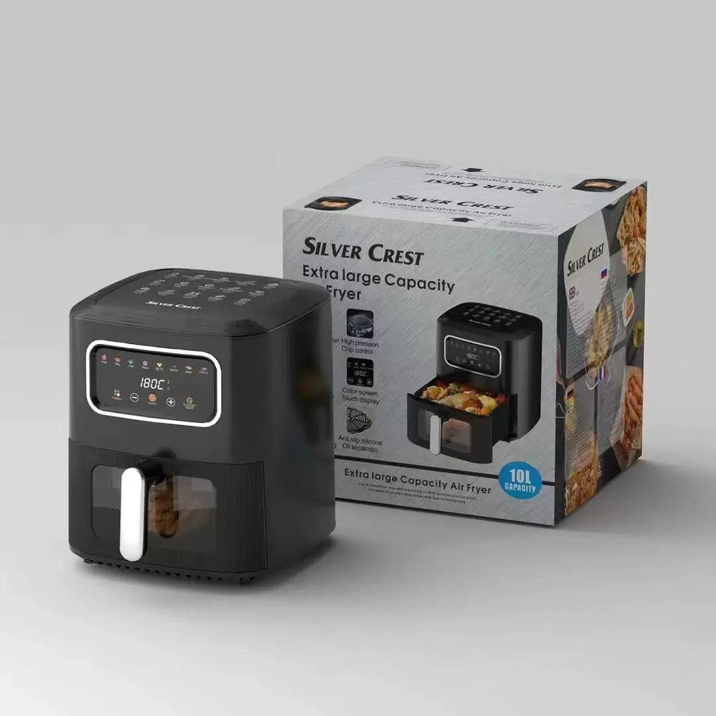 Friggitrice ad aria Smart Touch multifunzione da 8 litri - Forno elettrico di grande capacità per patatine fritte