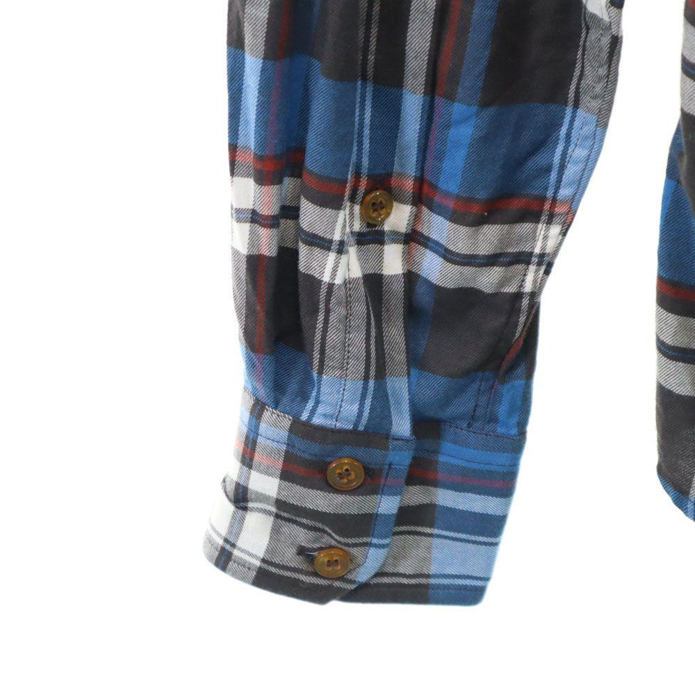 Vivienne WestwoodMAN Made In Japan Long Sleeve Check Shirt 44 Blue Other Men's Used