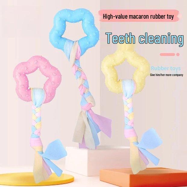 Exclusive Pet Toy: Durable, Bite-Resistant Cotton Rope Knot for Dogs with 0.01 Free Shipping for Newcomers