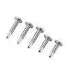 410 Stainless Steel Flat Head Hex Self-Drilling Dovetail Guardrail Screw