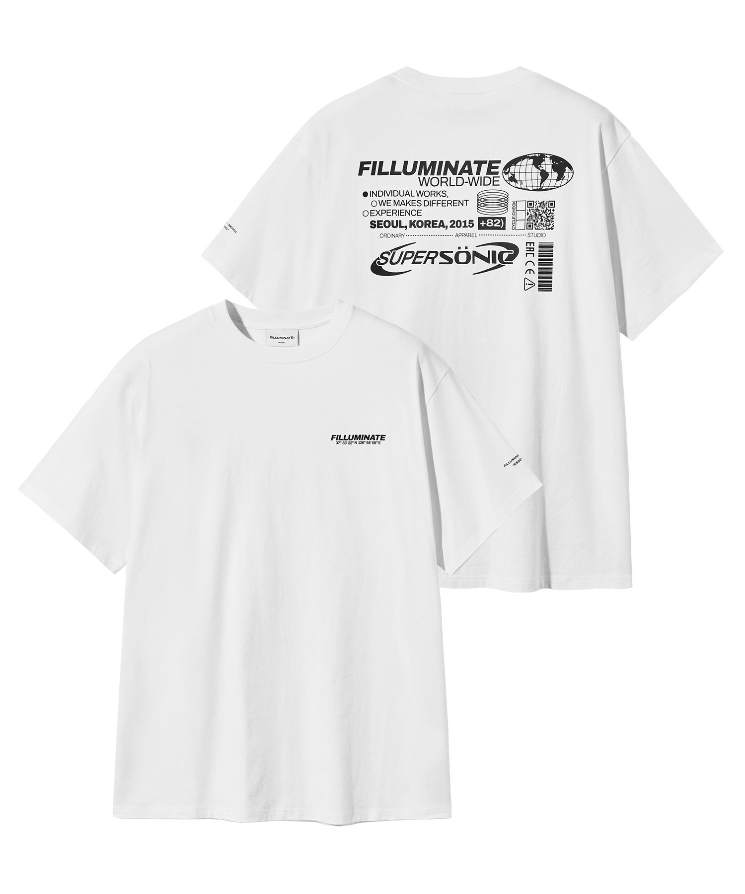 Illuminate World Link T-Shirt - White White/M