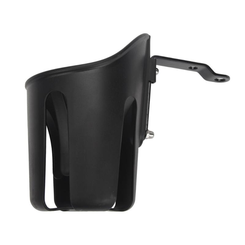 Motorcycle Scooter Cup Holder with Strong Stability & Quick Release Function Adjustable Width Cup Mount Simple Installs