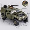 1:24 Modelo de Carro Blindado de Liga Militar Diecasts Metal Brinquedo Veículos Off-road Tanque Polícia Carro Modelo à Prova de Explosão Presente para Crianças
