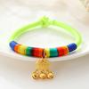 Pet Collar Vibrant Color Wear Resistant Polyester Pet Weave Longevity Lock Necklace Dog Collar Pet Supplies