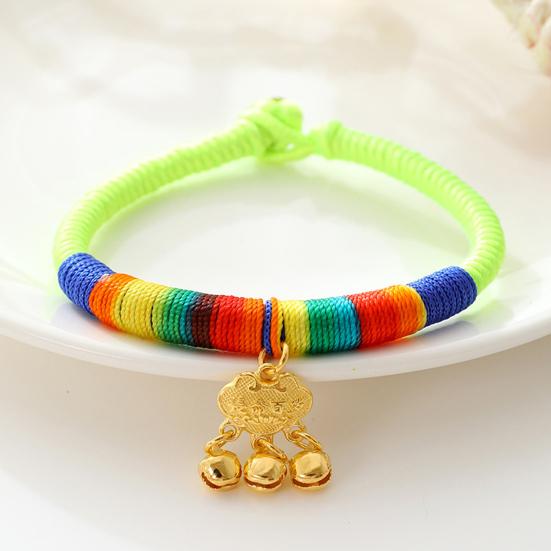 Pet Collar Vibrant Color Wear Resistant Polyester Pet Weave Longevity Lock Necklace Dog Collar Pet Supplies