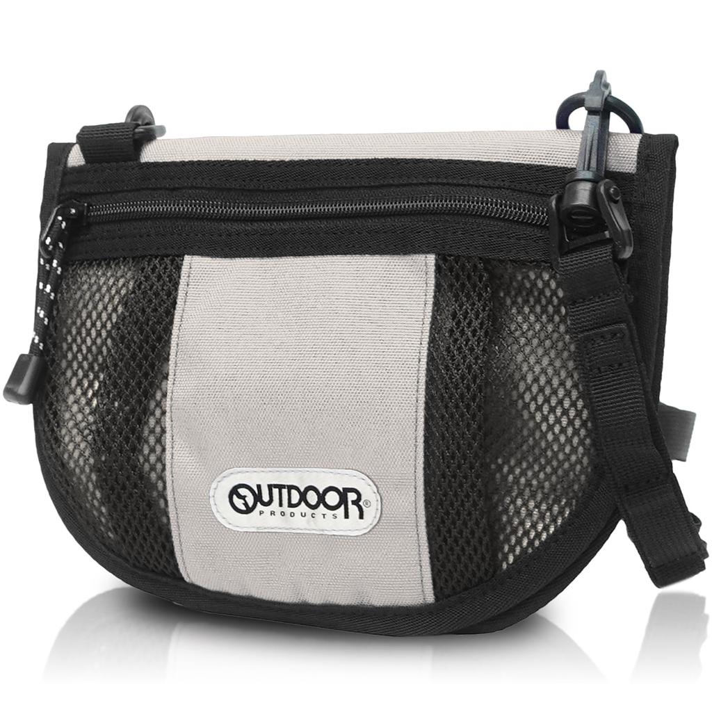 Outdoor Products Butterfly Umhängetasche mit Schultergurt, mehreren Fächern, kompakter Bag-in-Bag und Kopfhöreraufbewahrung