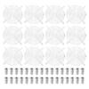 PATIKIL 12-Pack PC Case Fan Dust Grille 150x150mm with Screws, Cooling Fan Grille, PC Dust Filter, Carbon Steel, Dust Mesh, Silver Tone