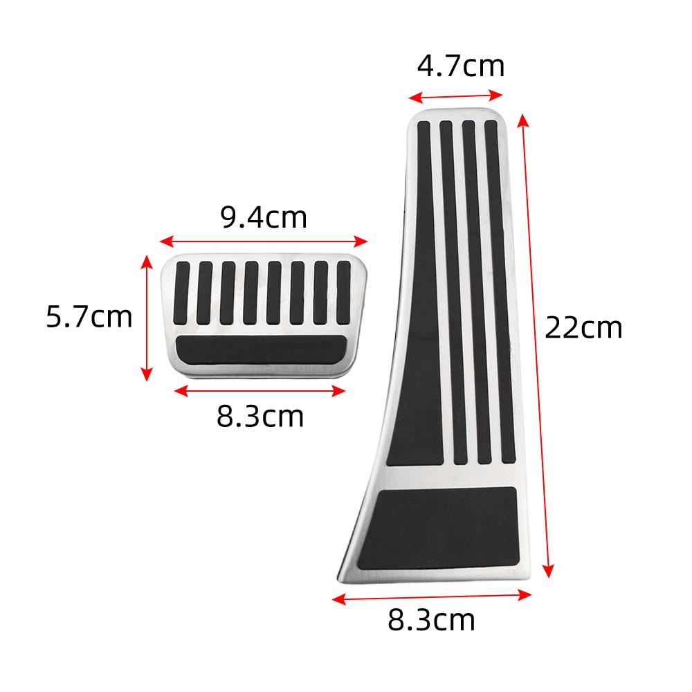 Car Pedals for BYD Seal 6 Sealion 7 2024 DENZA D9 Accelerator Pedal Cover Brake Foot Rest Pad No Drill Anti Skid Auto Guards
