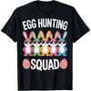 Cool Rabbit Egg Hunting Squad For Easter Crew T-Shirt