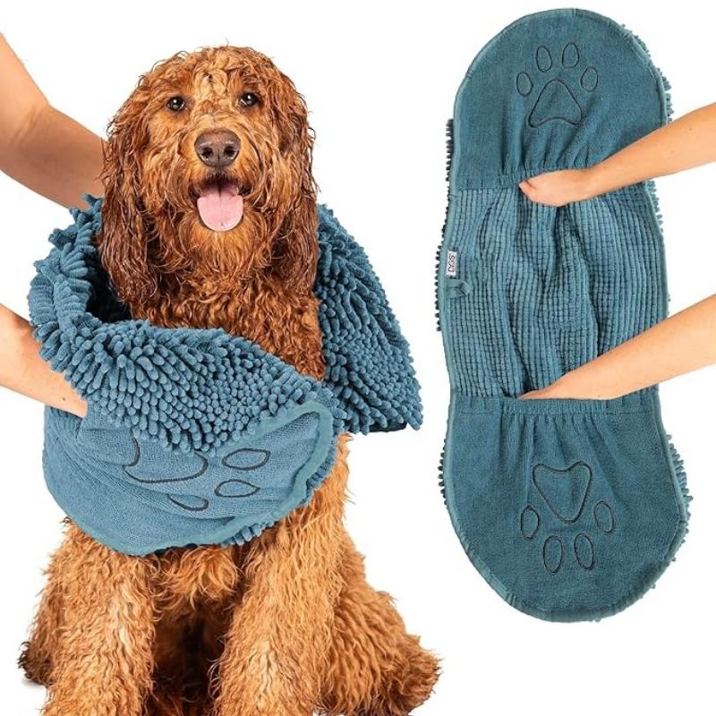 Pet Cat Absorbent Towel Dog Bath Towel Golden Hair Blanket Large Absorbent Quick-drying Teddy Small Dog Bath Supplies