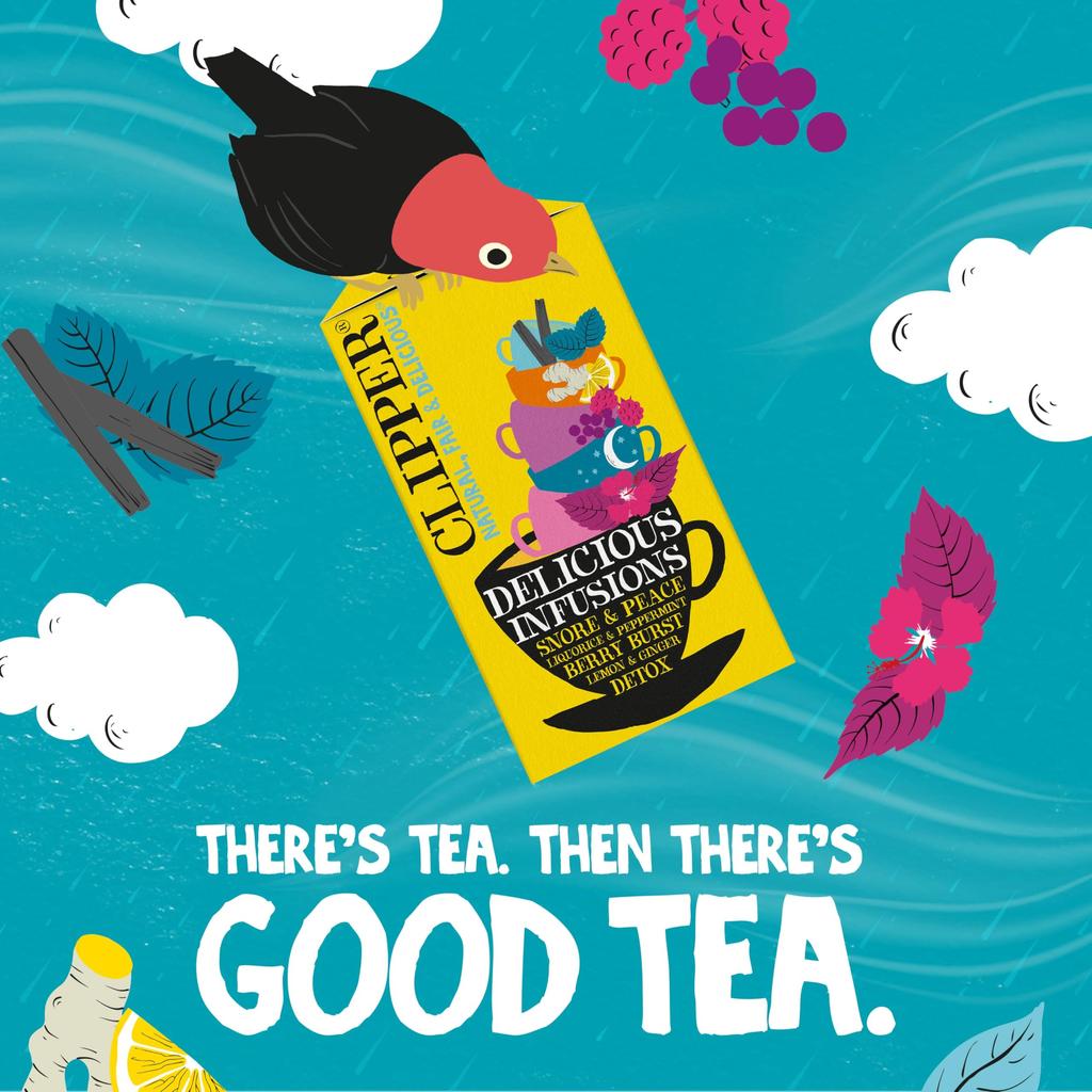 Clipper Assorted Herbal Tea 20P