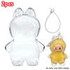 For Labubu 4.0 Pin For Love Transparent Protective Cover Monster Toy Elf Doll Cover Storage Box Display Cover For Party Dolls