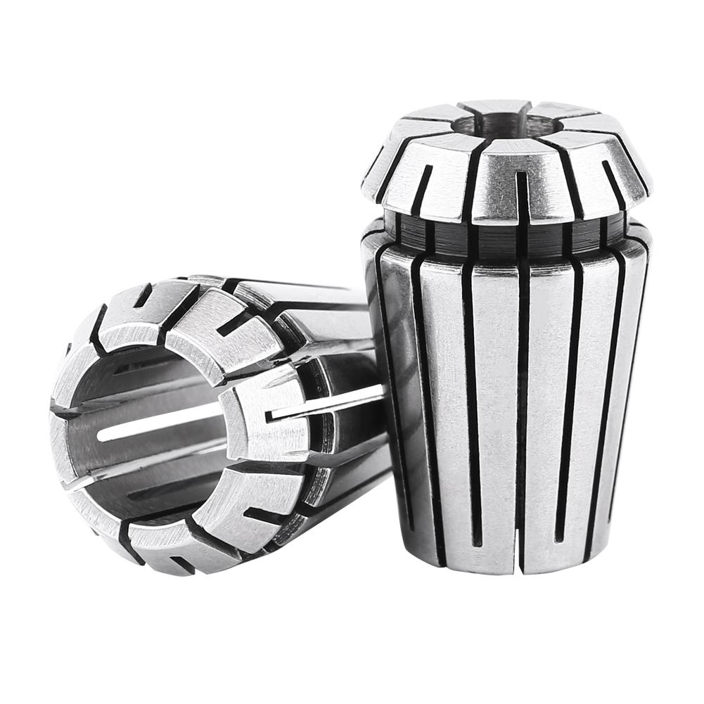 10pcs Set ER20 High Precision Spring Steel Collet Set CNC Milling Lathe Tool