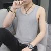 Men's 2025 Ice Silk Sleeveless Sports Vest - Loose Fit Summer T-Shirt Waistcoat