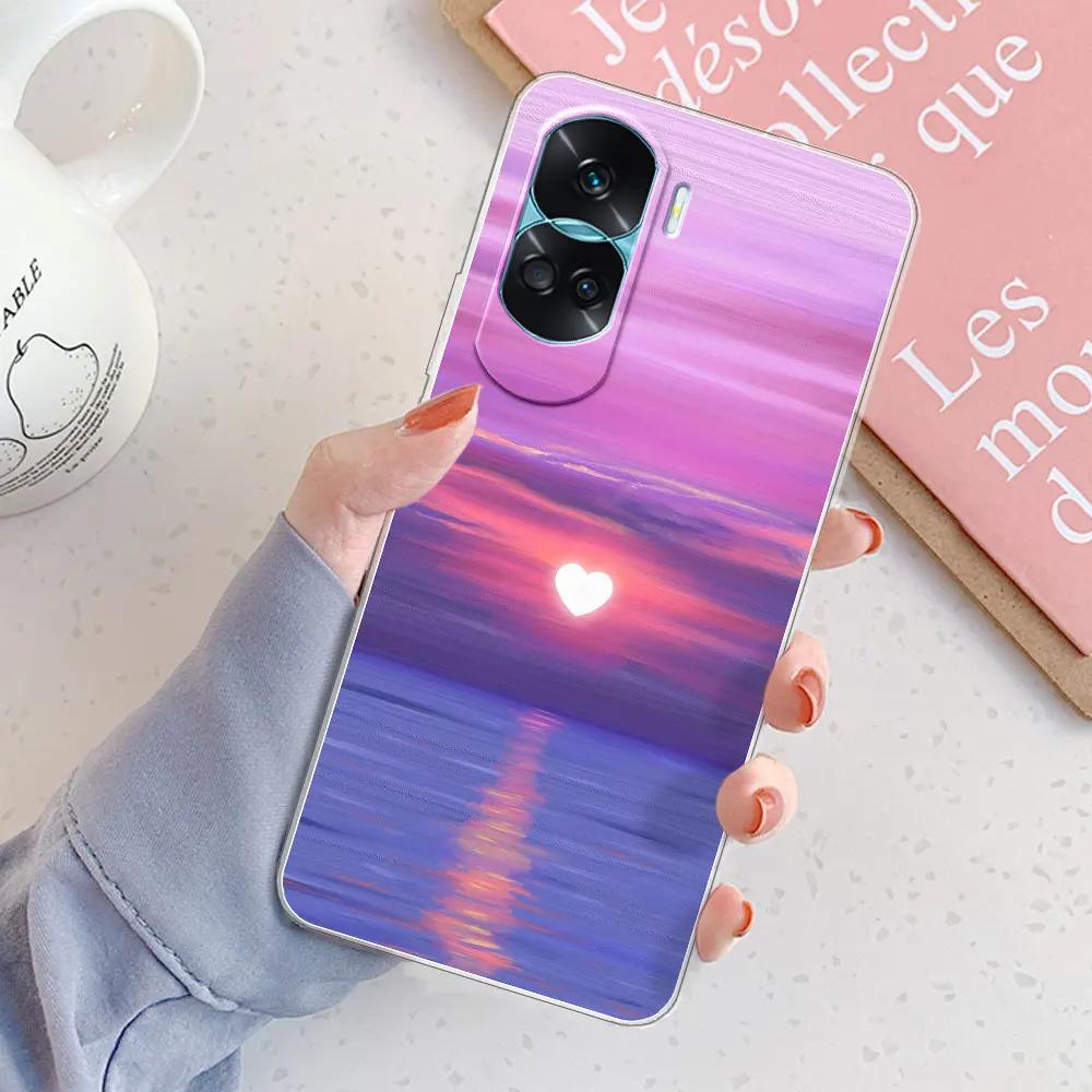 For Honor 90 Lite Case Coque For Honor 90 Pro Shockproof Cover Soft Silicone Clear Phone Case For Huawei Honor 90 Bumper Fundas