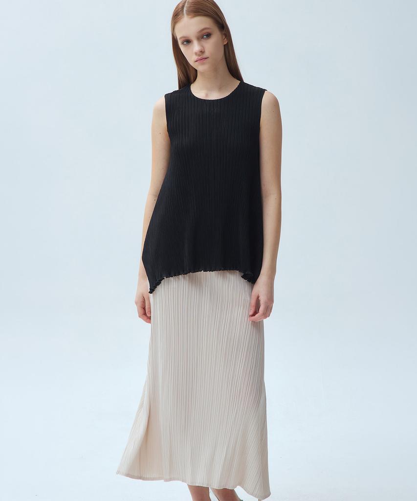 Waiowai Semi-Ballgown Pleated Long Skirt_3Colors