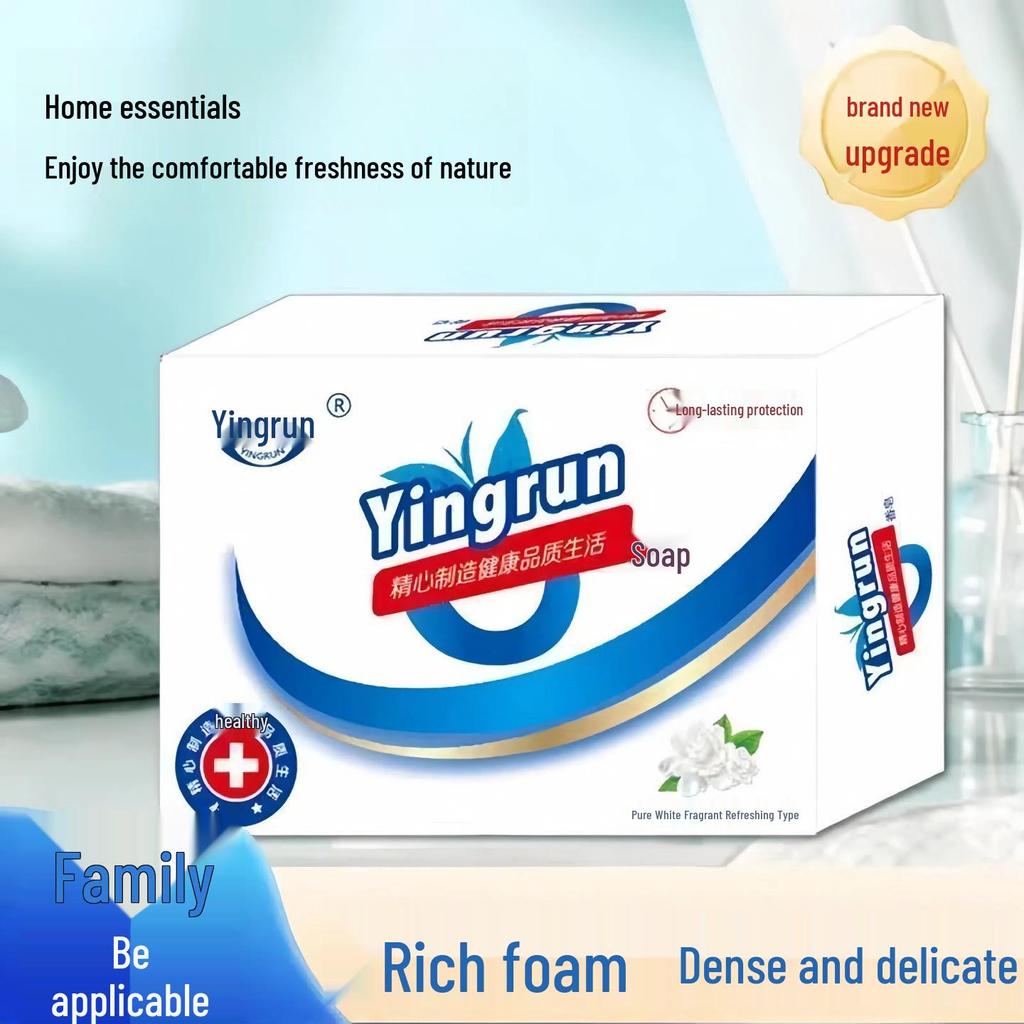 Yingrun 100g Fresh Scent Gentle Deep Cleansing Soap Available in Supermarkets