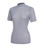 2ELA Summerlake Women'S Cooling Mock Turtleneck Short Sleeve T-Shirt 3 Colors