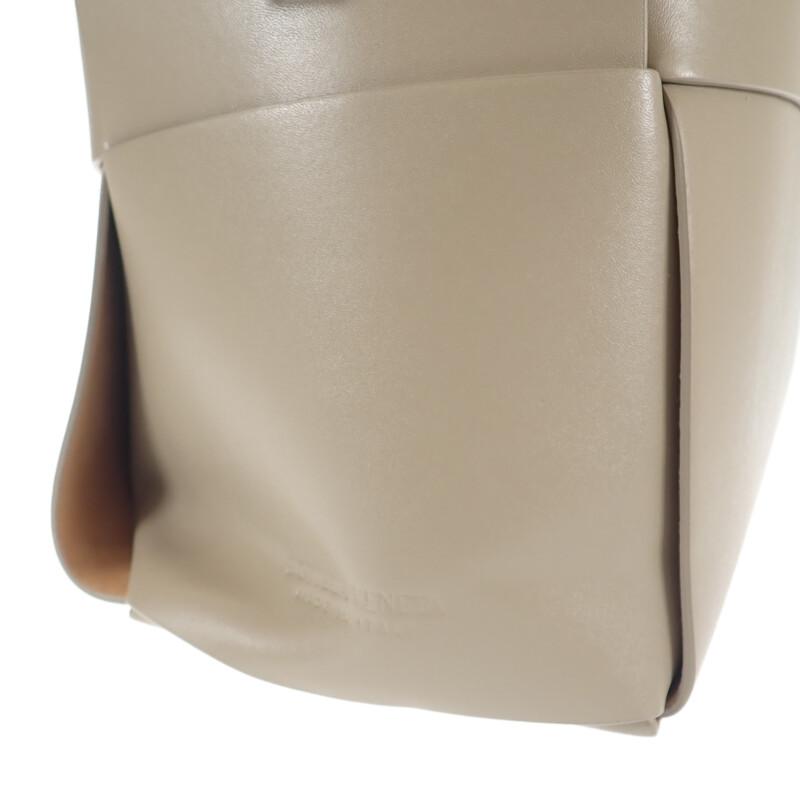 Bottega Veneta 620633 2WAY Bag Taupe Calfskin Women