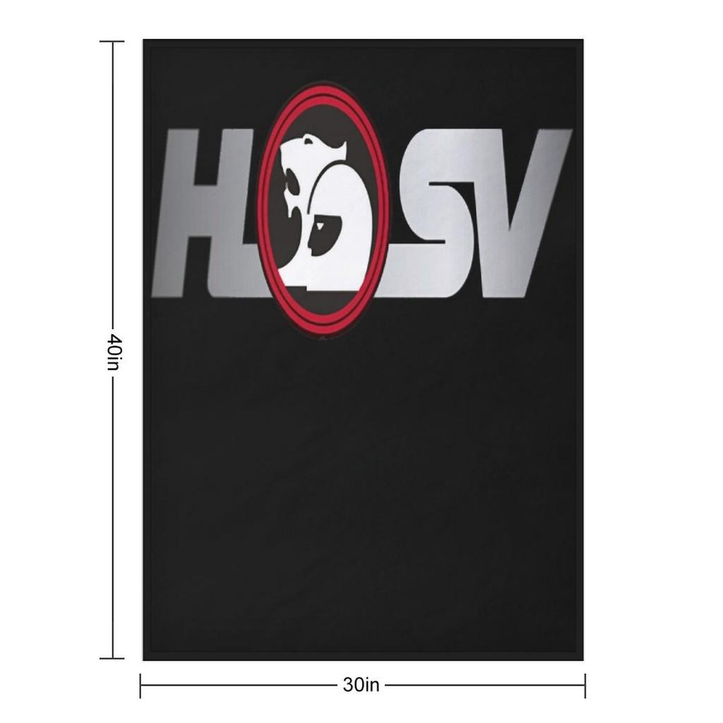 SALDI - Coperta T-Shirt Essenziale con Logo HSV Coperta Decorativa per Bambini Coperte da Letto Pelose