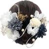 JZOON Hair Ornaments for Dried and Solar Popular Hair Accessories for Photo and Japanese Perfect for and Set In White and Y1704 Coming-of-Age