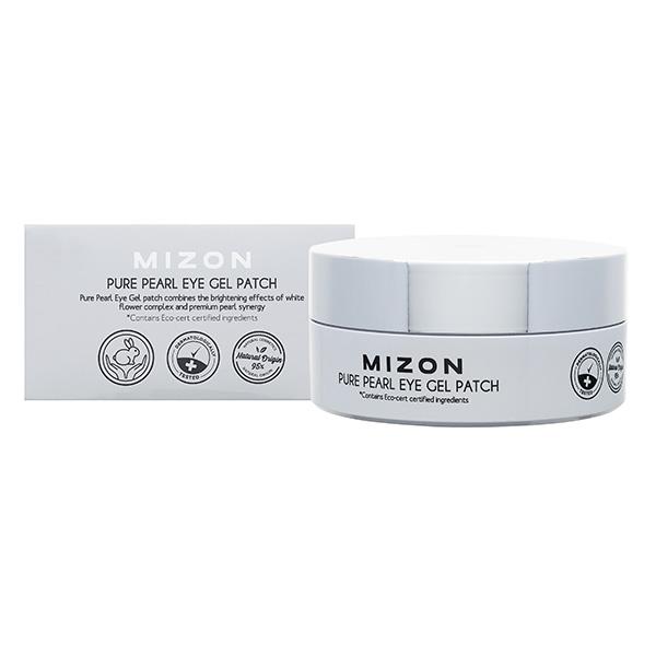 

MIZON PURE PEARL EYE GEL PATCH Патчи под глаза гидрогелевые с экстрактом белого жемчуга 60шт
