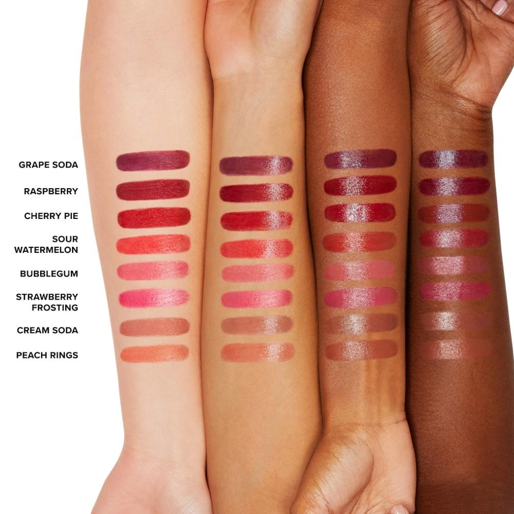 Too Faced KissinG Juicy Tint Lip Balm 0.10 Oz 3.0 G Peach rinGs Peachy Nude