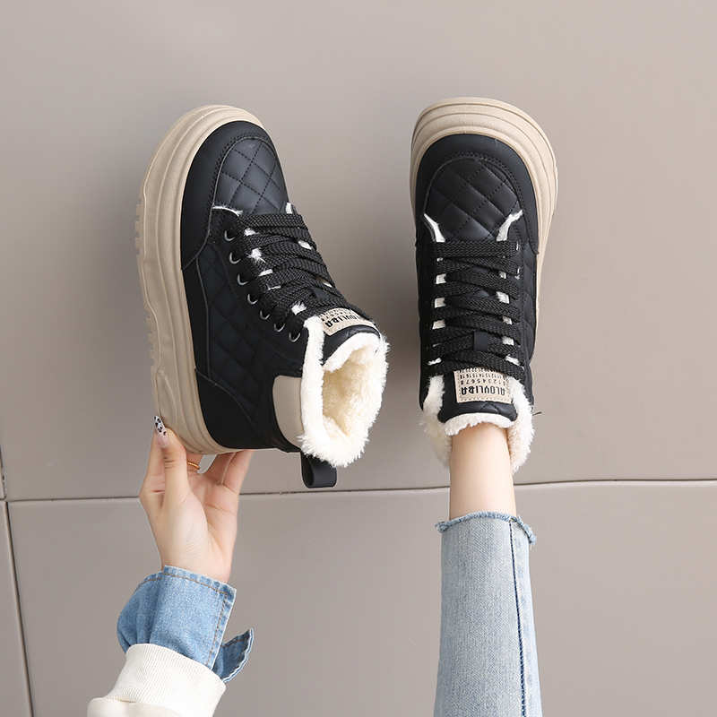 Fashion Outdoor With Ties Spring Boots Women Shoes Sneakers White Women Boots Size 33 Sport Portable Cosplay 2025g Loafer'lar