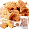 Tada Seika Tennen Seikatsu Mochiri Taiyaki Mini Taiyaki Japanese Sweets Individually Wrapped Snack Room Temperature Sweets (Cream) 15 Pieces (x 1) Bag