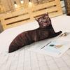1Pc 50Cm 3D Simulation Cats Pillow Cute Cat Washable Plush Stuffed Pillow Kids Toy Sofa Pillow Home Decoration
