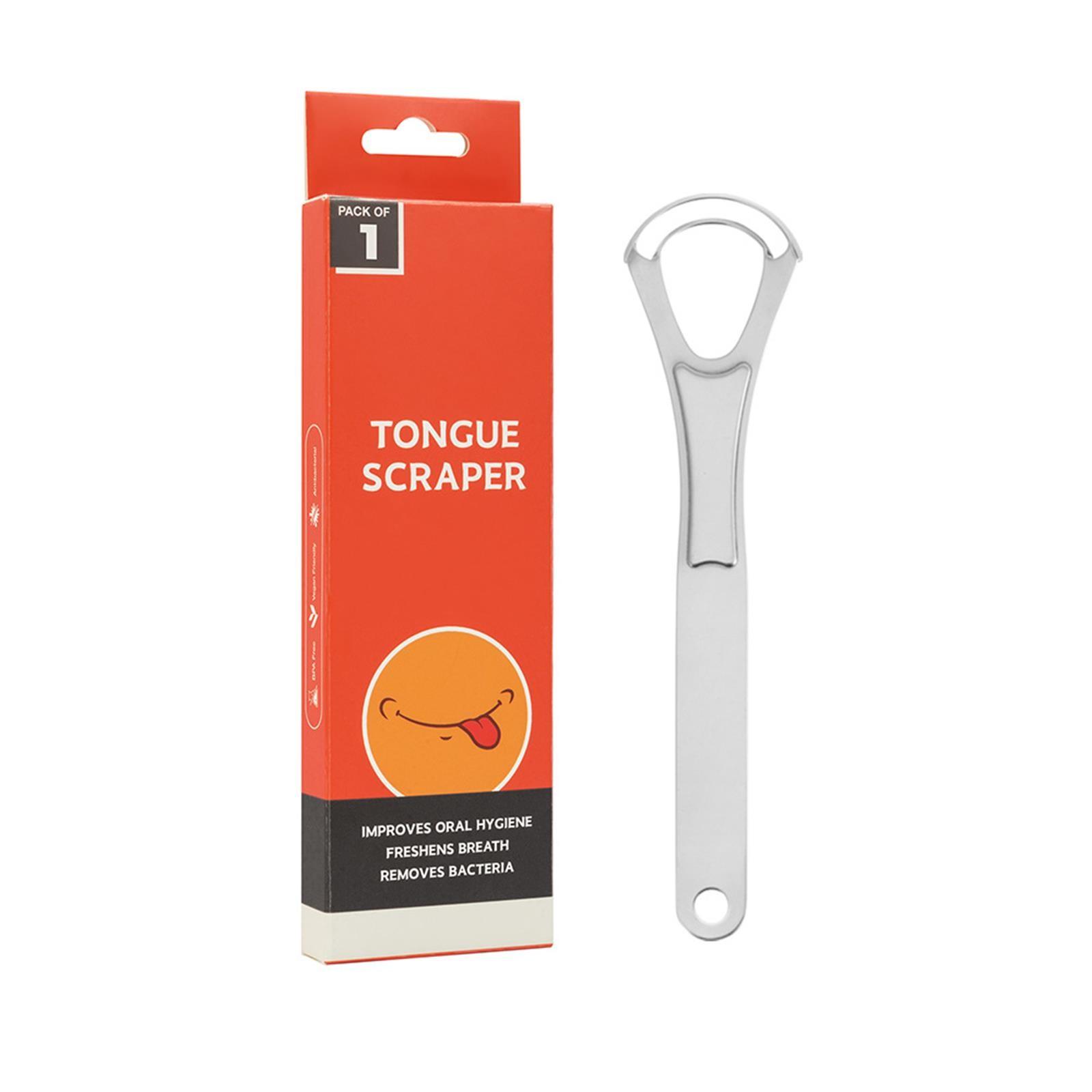 

Скребок для языка, двухслойная щетка для языка, очиститель налета на языке, скребок для языка, удаляющий неприятный запах изо рта, скребок из нержавеющей стали для удаления налета на языке One Size серебряный