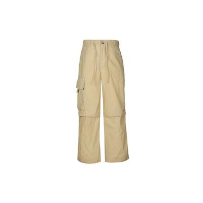 Solid Color Zip Multi-Pocket Casual Cargo Pants Men Bottoms Khaki FN2615-247