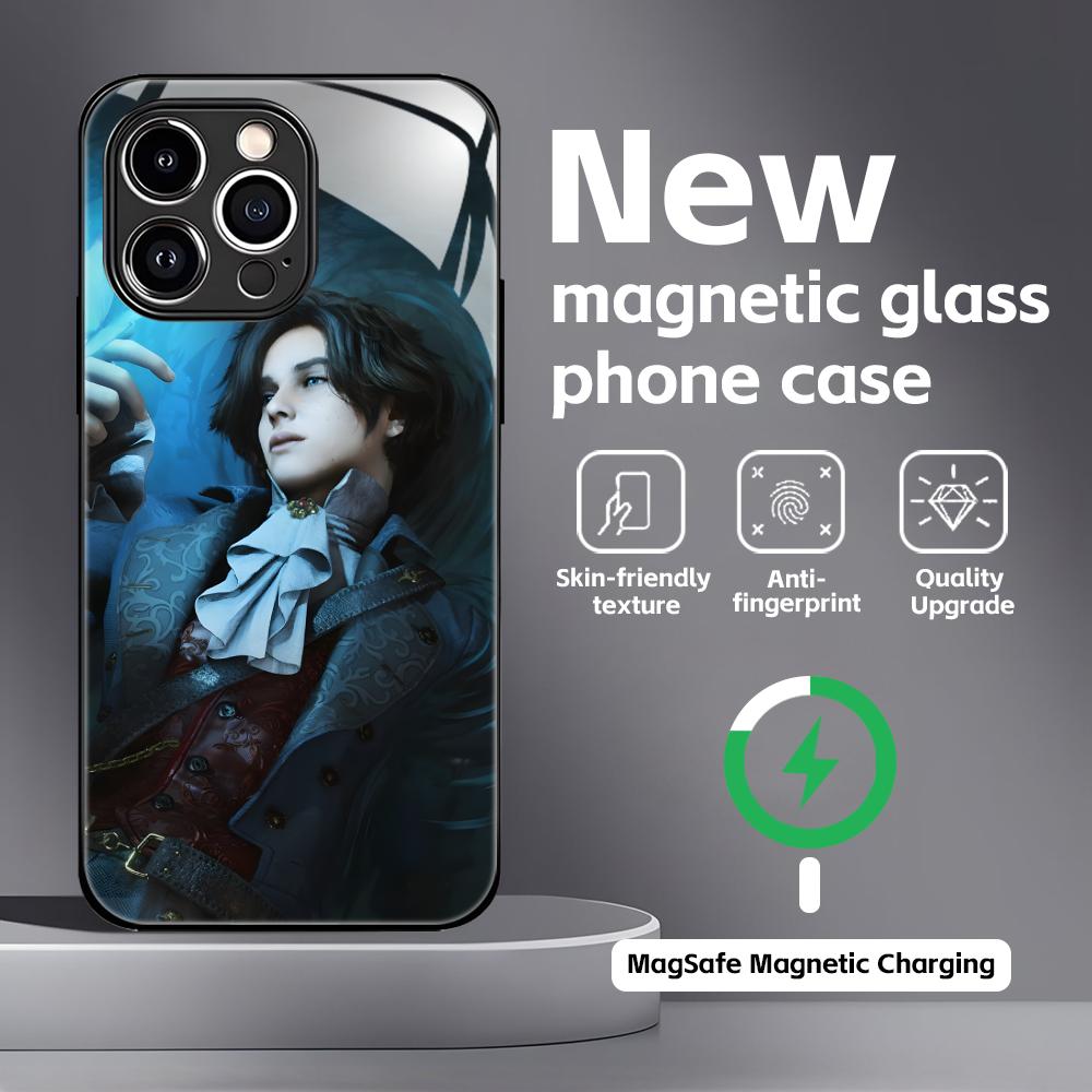HOT GAME L-Lies of P COOL Phone Case For iPhone17 16 15 14 13 12 11 X XR XS 8 Plus Mini Pro Max Glass Magnetic Case