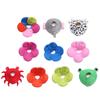 Flower Shape Cat Recovery Collar Cone Cat Head Leg Wound Feet Healing Cone