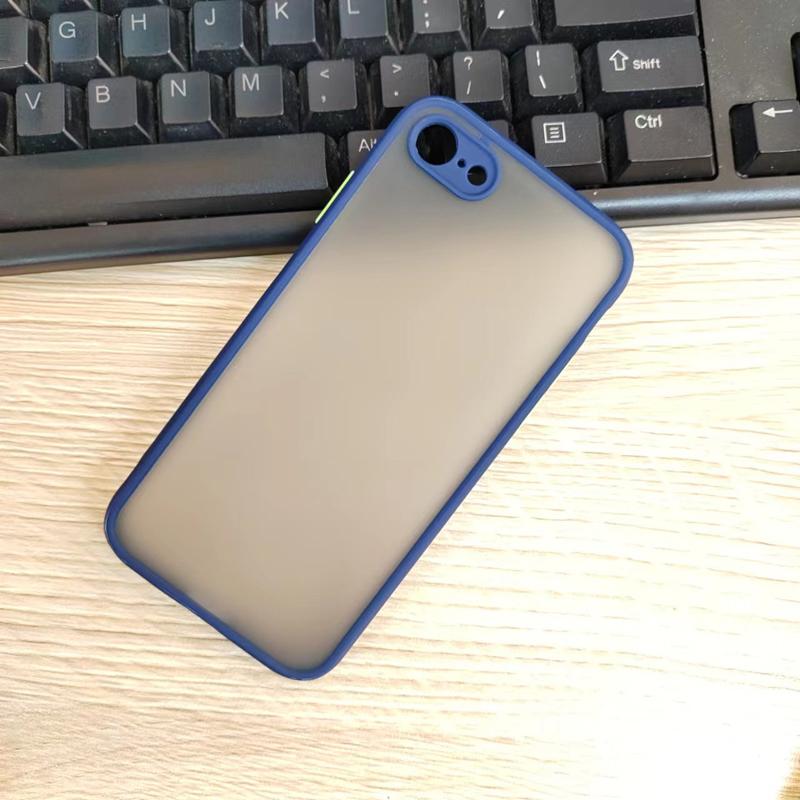 The New Anti-drop 2 in 1 Case For iphone SE 2020 Phone Case for iphone 7 8 SE 2025 Frosted Fine Pore Skin Protection Cover
