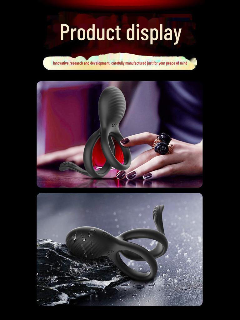 Mengma Wireless Remote Vibration Ring: Intimate Couples Massager & Lock.