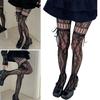 Women's Garter Belt Tights Patterned Fishnet Thigh High Stockings Tights High Waist Pantyhose Suspender Pantyhose Gifts