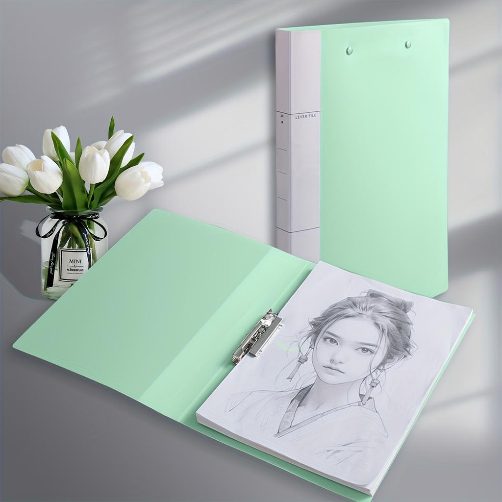 NEW A4 Folder Strong Single Clip Office Supplies For Archives File Folder Binder Display Book School Office Stationery Supplies