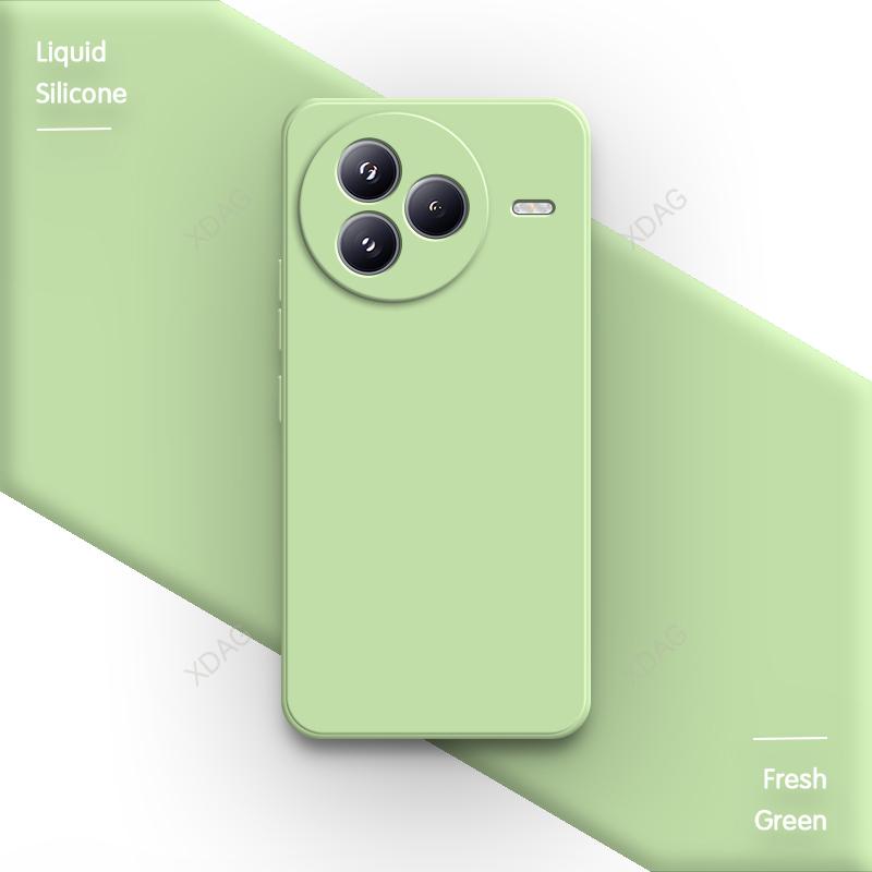 Simple Phone Case for Xiaomi Civi 5 Pro 5G Square Classic Shell Soft Original Internal Flocking Liquid Silicone Back Cover Funda
