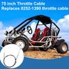 Hochsensitives Gaszug-Kit für Predator 212cc 196cc 224cc GX160 GX200 VM22 VM24 Vergaser zur Verbesserung der Beschleunigung
