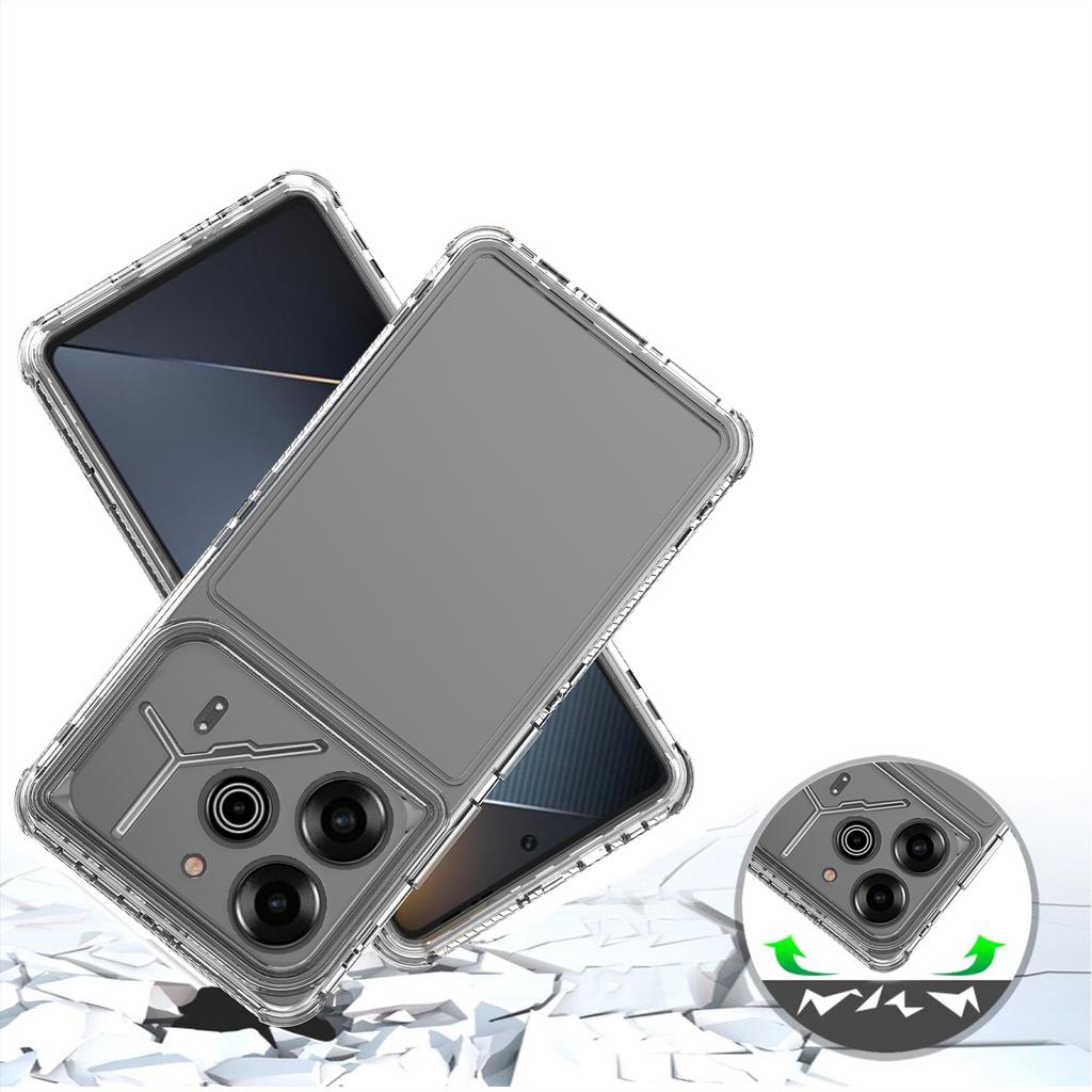 Etui do TECNO Pova 6 Pro 5G L19 Akryl+TPU Pokrowiec na telefon HD Przezroczysty
