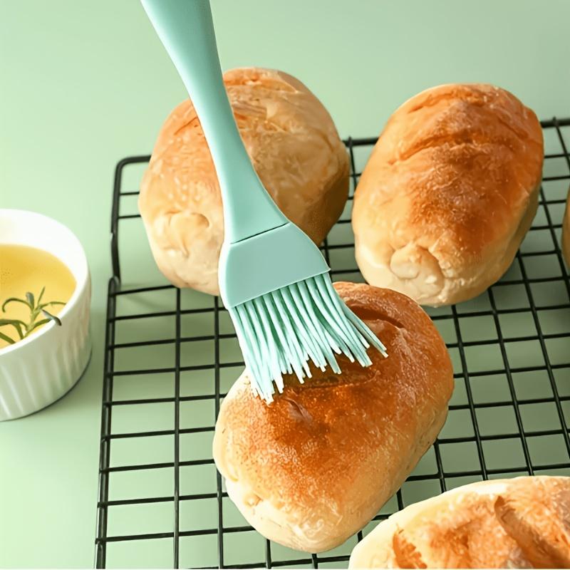

1PC Kitchen Baking Tools Removable and Washable Silicone Brush BBQ Brush Air Fryer Oil Brush Sauce Brush серый