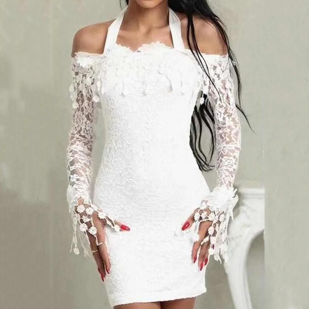 Damen Sommermode Sexy Exposed Rucksack Hip Temperament Kleider