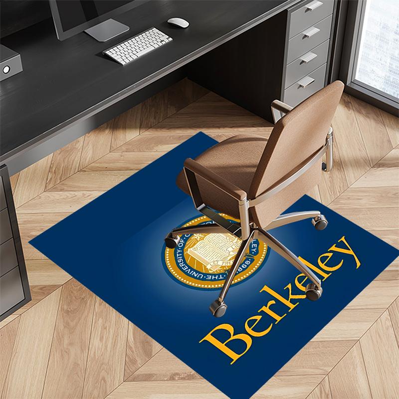 UC Berkeley Printed Absorbent Washable Carpet, Non-Slip Bathroom Mats, Kitchen Rugs, Yoga Mat,Living Room Entrance, Camping Picnic Rugs