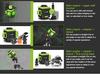 LFINE4D 16-Line 3D12-Line Green Light Laser Level Projector